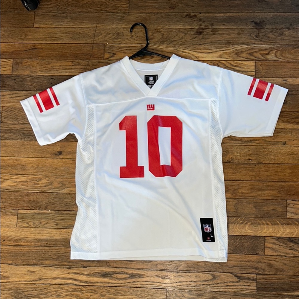 NFL Giants Manning White Jersey